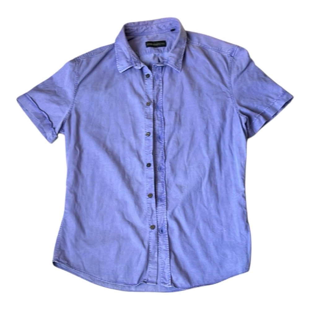 Drykorn for Beautiful People Men’s Lyocell Cotton Eco Short Sleeve Camp Shirt L